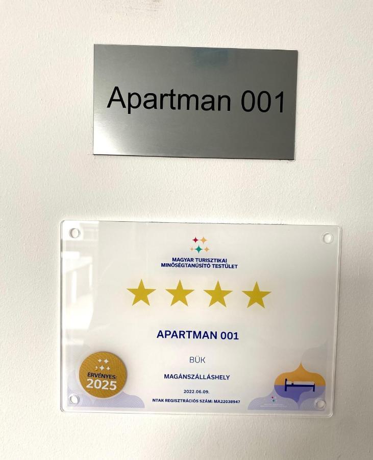 Apartman 001 Bük Dış mekan fotoğraf